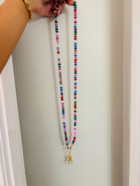 Gemstone Lanyard