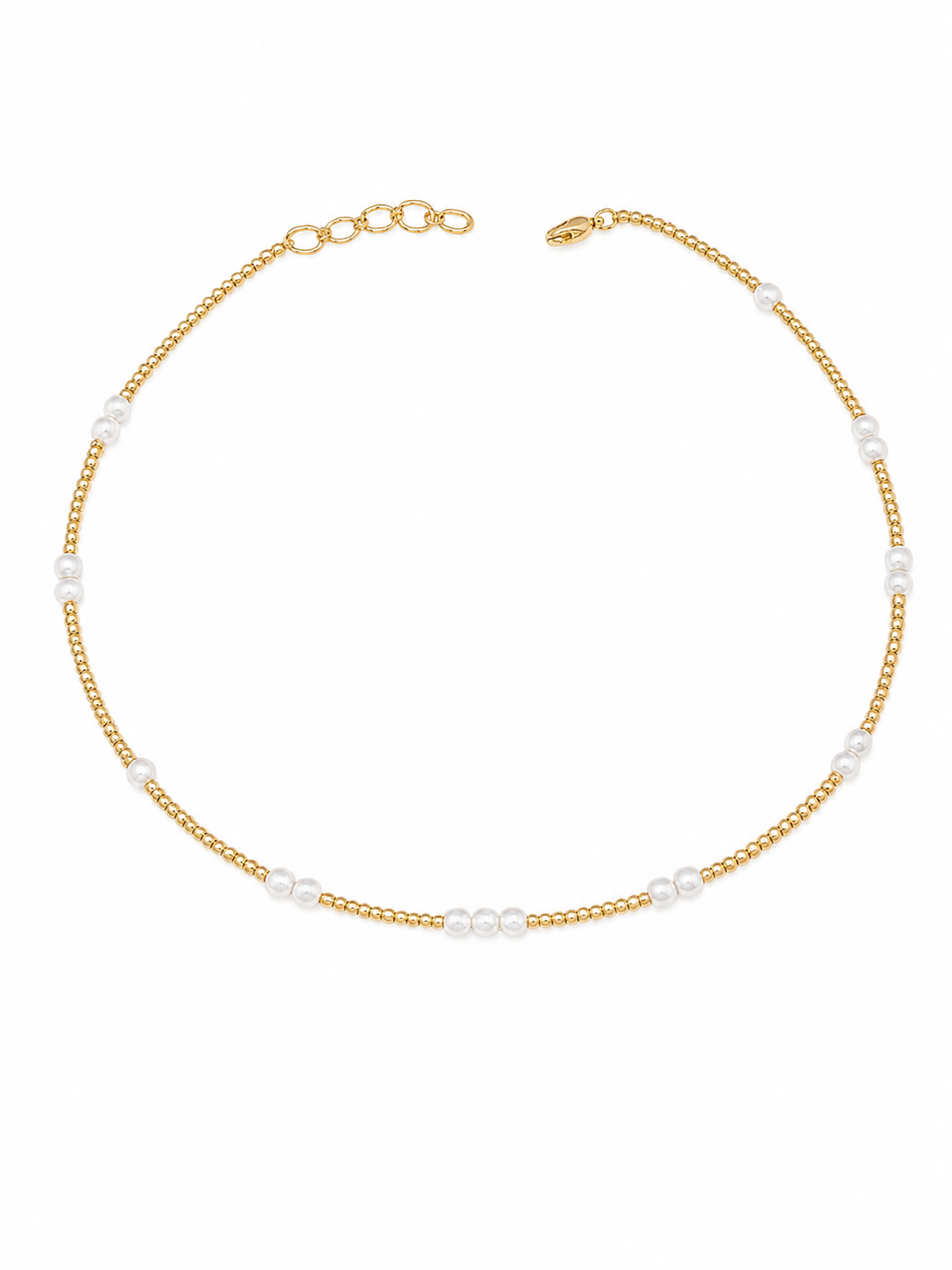 Gold & Pearl Necklace