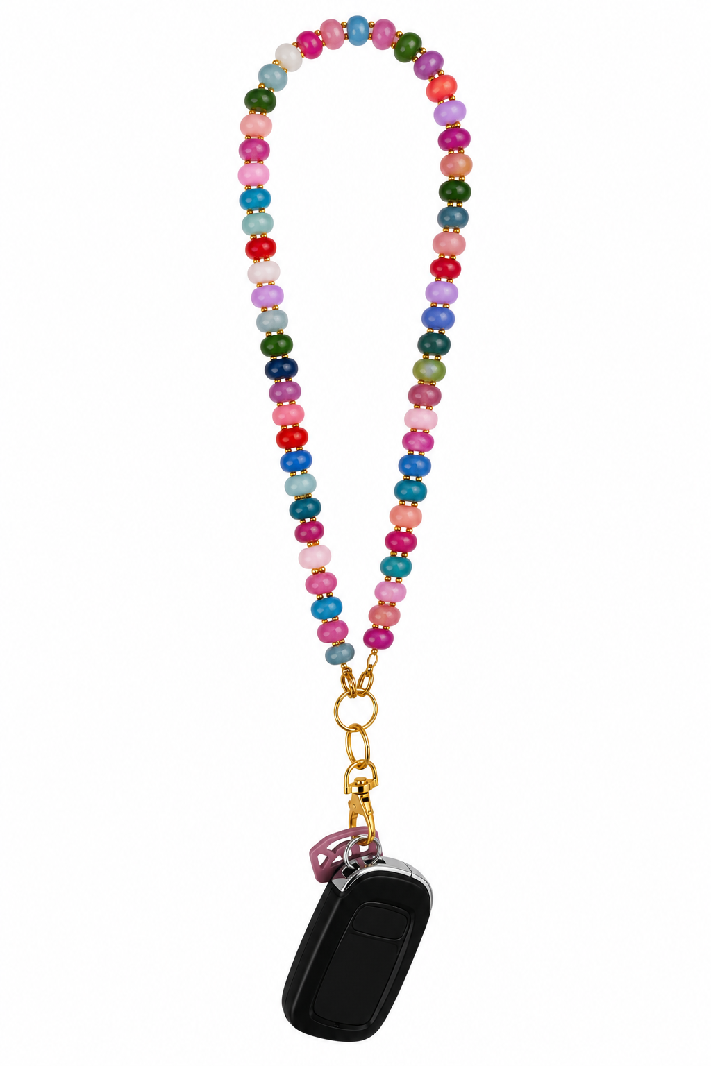 Gemstone keychain