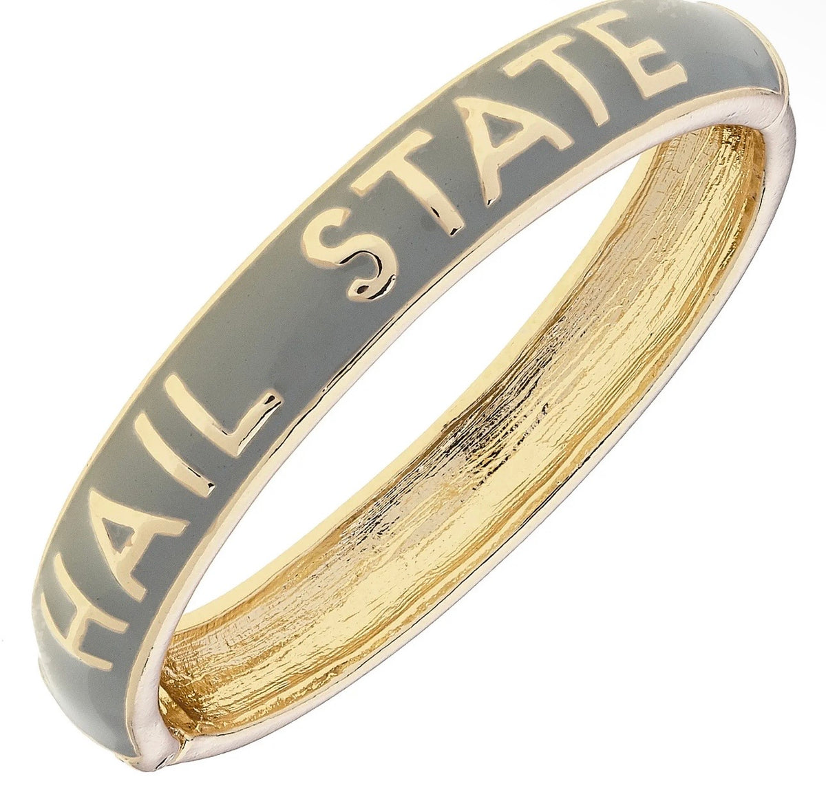 MSU hinge bangle Gray
